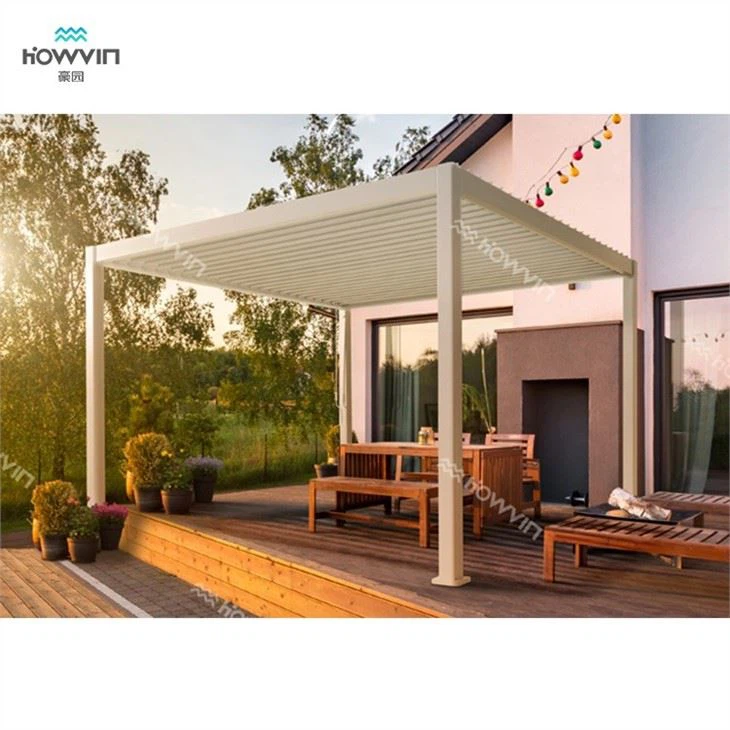 عريشة 3 × 4 مع سقف قابل للسحب